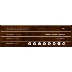 SPL 6MM OXIDO TERRA SAT 80X160 (3.8)P/PEDIDO
