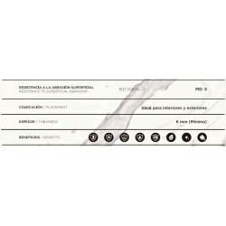 SPL 6MM NERO MARQUINA PUL 320X160 (5.12) P/PEDIDO