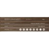 SPL 6MM DAKOTA MARRON SAT 80X320 (2.56) P/PEDIDO