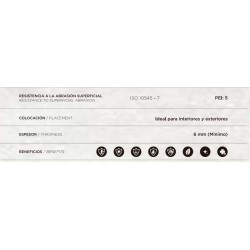 SPL 6MM CONCRETO HUESO 80X160 (3.8) P/PEDIDO