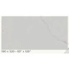 SPL 6MM CALACATA WHITE P PUL 320X160(5.12) P/PEDID