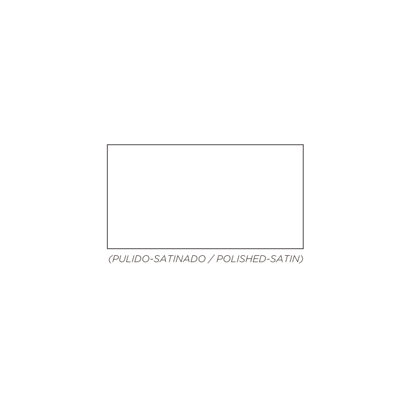 SPL 6MM BLANCO PLENO SAT 80X160 (3.80) P/PEDIDO