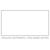 SPL 6MM BLANCO PLENO PUL 80X320 (2.56) P/PED