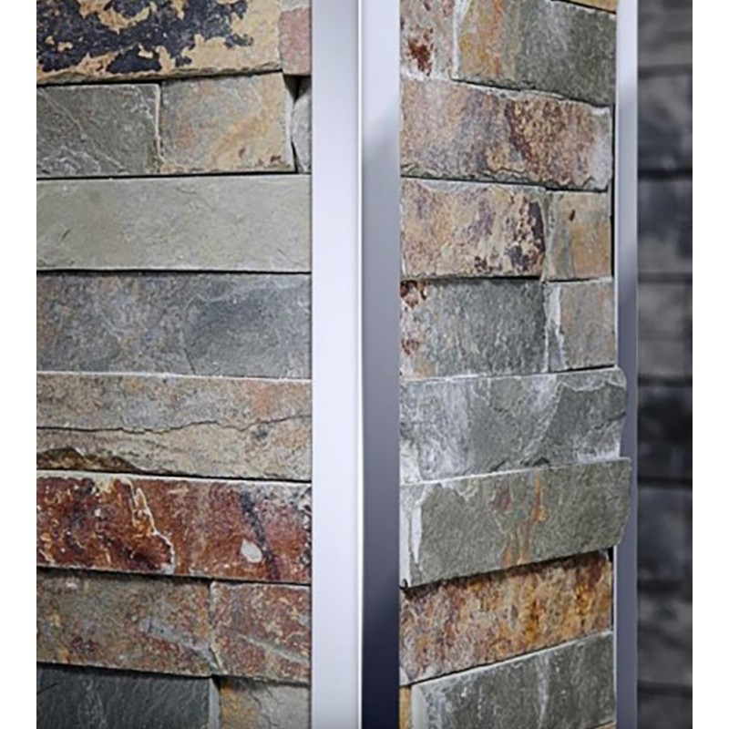 ATRIM GUARDACANTO ALUMINIO TAPACANTO (16*16MM*2,5) CROMO BRILLANTE