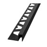 ATRIM GUARDACANTO ALUMINIO QUADRA (10*12MM*2.5M) CARBON