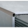 ATRIM GUARDACANTO ALUMINIO QUADRA (10*10MM*2.5M) CONCRETO STONE