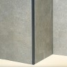 ATRIM GUARDACANTO ALUMINIO QUADRA (10*10MM*2.5M) CONCRETO STONE