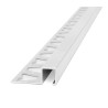 ATRIM GUARDACANTO ALUMINIO QUADRA (10*10MM*2,5M) CROMO BRILLANTE