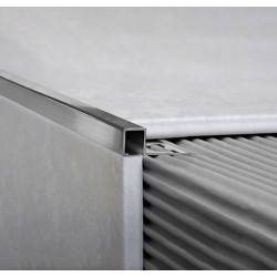 ATRIM GUARDACANTO ALUMINIO QUADRA (10*10MM*2,5M) CROMO BRILLANTE