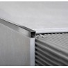 ATRIM GUARDACANTO ALUMINIO QUADRA (10*10MM*2,5M) CROMO BRILLANTE