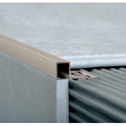 ATRIM GUARDACANTOS ALUMINIO QUADRA (10*10MM*2,5M) CENIZA