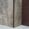 ATRIM GUARDACANTOS ALUMINIO QUADRA (10*10MM*2,5M) CAFE