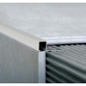 ATRIM GUARDACANTOS ALUMINIO QUADRA (10*10MM*2,5M) TIZA STONE