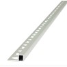 ATRIM GUARDACANTOS ALUMINIO QUADRA (10*10MM*2,5M) MARFIL STONE