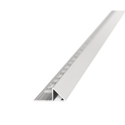 ATRIM GUARDACANTOS ALUMINIO PRISMA (10*10MM*2,5M) CROMO MATE