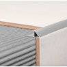 ATRIM GUARDACANTOS ALUMINIO PRISMA (10*10MM*2,5M) CROMO MATE