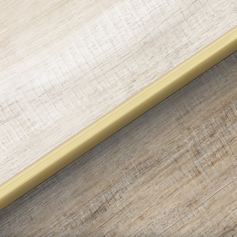 ATRIM GUARDACANTOS ALUMINIO GAP (34.1*7.5MM*2M)ORO MATE 2258