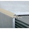 ATRIM GUARDACANTOS ALUMINIO BULLNOSE (12*12MM*2,5) TIZA STONE