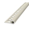 ATRIM GUARDACANTOS ALUMINIO BULLNOSE (12*12MM*2,5M) MARFIL STONE