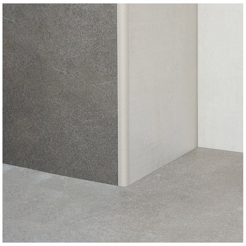 ATRIM GUARDACANTOS ALUMINIO BULLNOSE (12*12MM*2,5M) MARFIL STONE