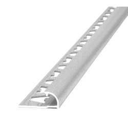 ATRIM GUARDACANTOS ALUMINIO BULLNOSE (12*12MM*2,5) CONCRETO STONE
