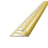 ATRIM GUARDACANTOS ALUMINIO BULLNOSE (10*10MM*2,5M) ORO BRILLANTE