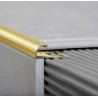 ATRIM GUARDACANTOS ALUMINIO BULLNOSE (10*10MM*2,5M) ORO BRILLANTE