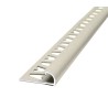 ATRIM GUARDACANTOS ALUMINIO BULLNOSE (10*10MM*2,5) MARFIL