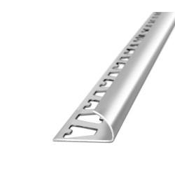 ATRIM GUARDACANTOS ALUMINIO ARCO (8*12MM*2,5M) CROMO BRILLANTE