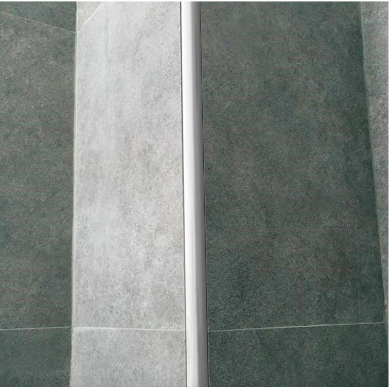 ATRIM GUARDACANTOS ALUMINIO ARCO (8*12MM*2,5M) CROMO BRILLANTE