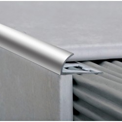 ATRIM GUARDACANTOS ALUMINIO ARCO (8*12MM*2,5M) CROMO BRILLANTE