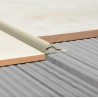 ATRIM GUARDACANTOS ALUMINIO ARCO (8*12MM*2,5M) PERLA