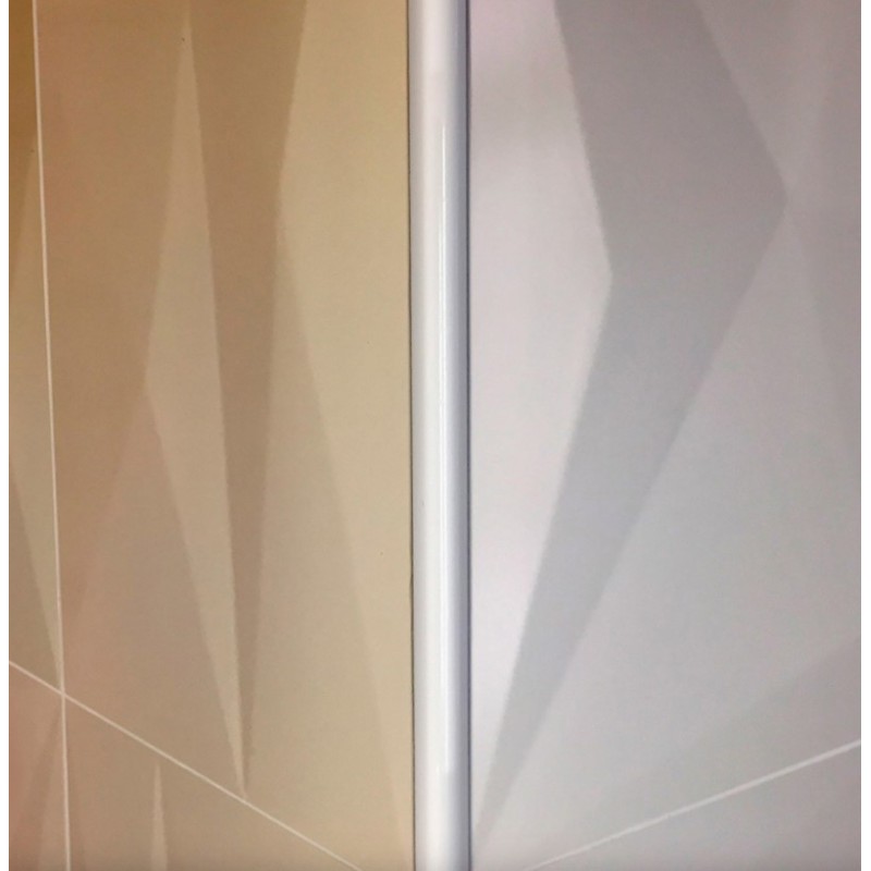 ATRIM GUARDACANTO ALUMINIO ARCO (6*10MM*2,5M) CROMO MATE