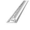 ATRIM GUARDACANTOS ALUMINIO ARCO (6*10MM*2,5M) CROMO BRILLANTE