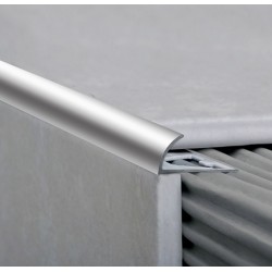 ATRIM GUARDACANTOS ALUMINIO ARCO (6*10MM*2,5M) CROMO BRILLANTE