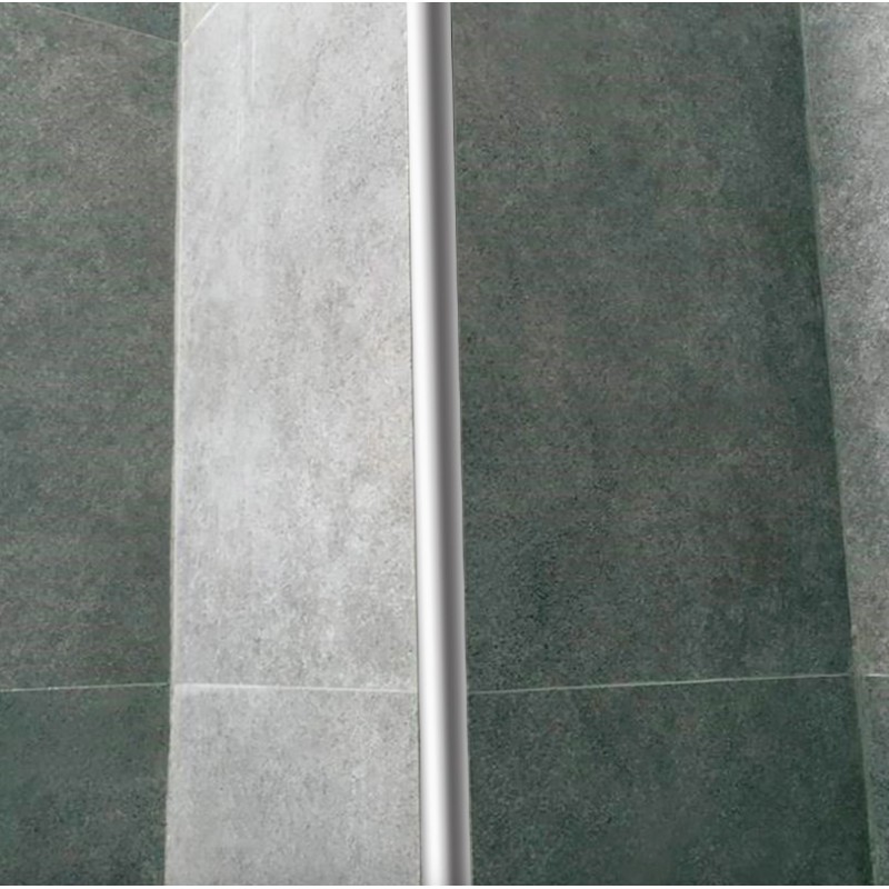 ATRIM GUARDACANTOS ALUMINIO ARCO (6*10MM*2,5M) CROMO BRILLANTE