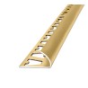 ATRIM GUARDACANTOS ALUMINIO ARCO (6*10MM*2,5M) ORO BRILLANTE