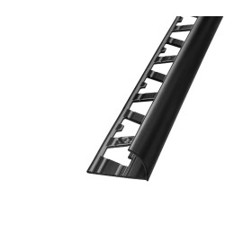ATRIM GUARDACANTO ALUMINIO ARCO (10*6MM*2,5M) NEGRO