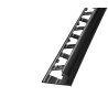 ATRIM GUARDACANTO ALUMINIO ARCO (10*6MM*2,5M) NEGRO