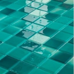 ACUARELA PENTAGLASS SURF JADE 27X27
