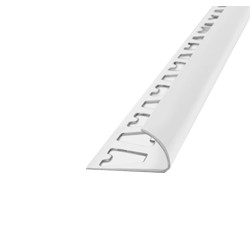 ATRIM GUARDACANTOS ALUMINIO ARCO (10*6MM*2,5M) BLANCO