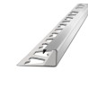 ATRIM GUARDACANTOS ACERO INOXIDABLE TERMINACION CUADRADA BRILLANTE (12*12MM*2.5)