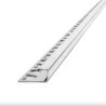ATRIM GUARDACANTO ACERO INOXIDABLE SPECTRUM ESPLENDOR  BRILLANTE (10MM*10MM 2.2M)