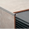 ATRIM GUARDACANTO ACERO INOXIDABLE SPECTRUM ESPLENDOR  BRILLANTE (10MM*10MM 2.2M)