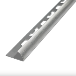 ATRIM GUARDACANTO ACERO INOXIDABLE ARCO BRILLANTE (6MM*12MM*2.5M)