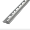 ATRIM GUARDACANTO ACERO INOXIDABLE ARCO BRILLANTE (6MM*12MM*2.5M)