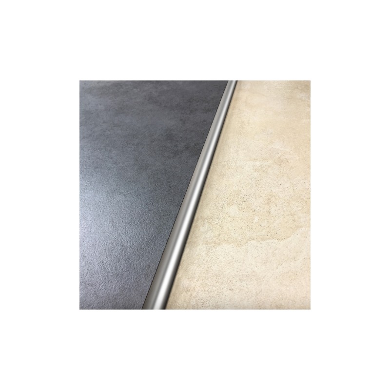 ATRIM GUARDACANTO ACERO INOXIDABLE ARCO BRILLANTE (6MM*12MM*2.5M)