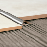 ATRIM GUARDACANTO ACERO INOXIDABLE ARCO BRILLANTE (6MM*12MM*2.5M)