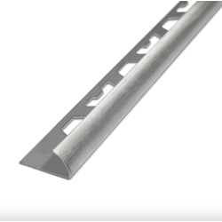 ATRIM GUARDACANTO ACERO INOXIDABLE ARCO ESMERILADO (8MM*10MM*2.5)