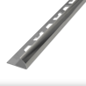 ATRIM GUARDACANTO ACERO INOXIDABLE ARCO BRILLANTE (6MM*10MM*2.5M)